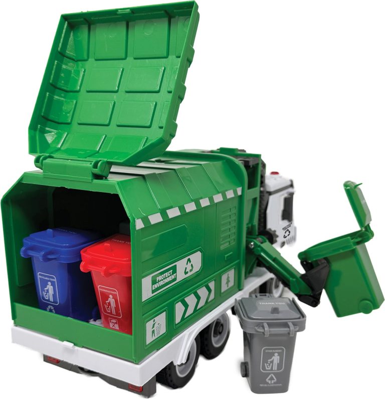 Thin Air Brands Garbage Recycling Truck with Light & Sound Toys