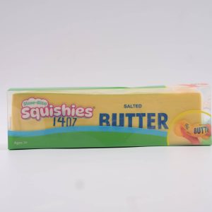 Showcase Giant Salted Butter Stick 10" Slow-Rise Squishy Fidget Toy