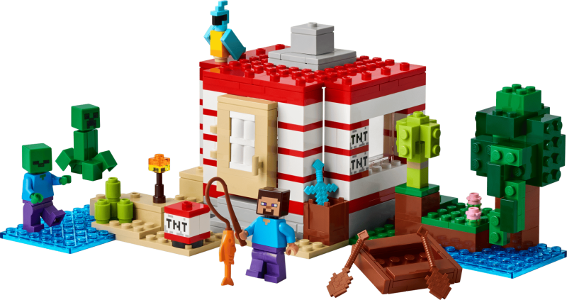Minecraft The TNT Jungle House 21275 from LEGO