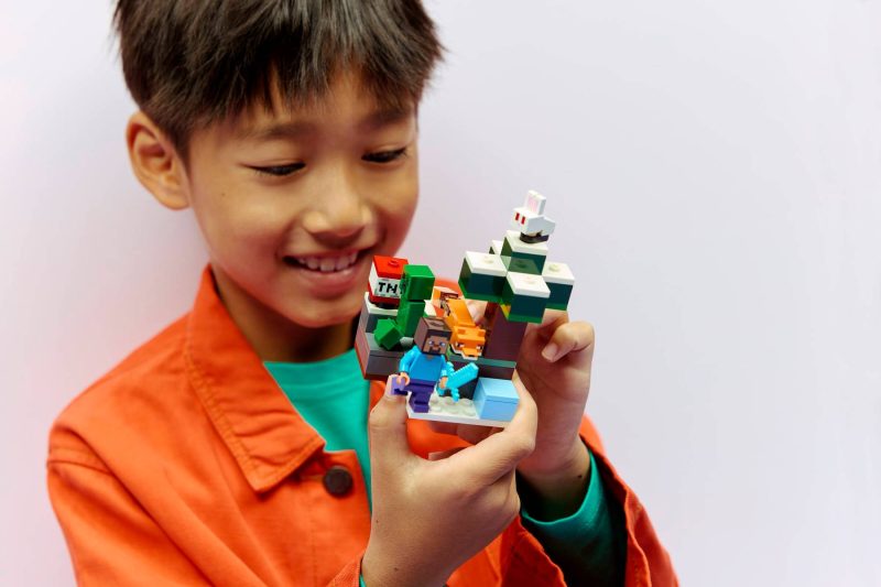 Minecraft Steve's Taiga Adventure 21583 made by LEGO