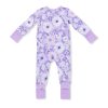 Lacy Lavender Floral  Convertible Romper