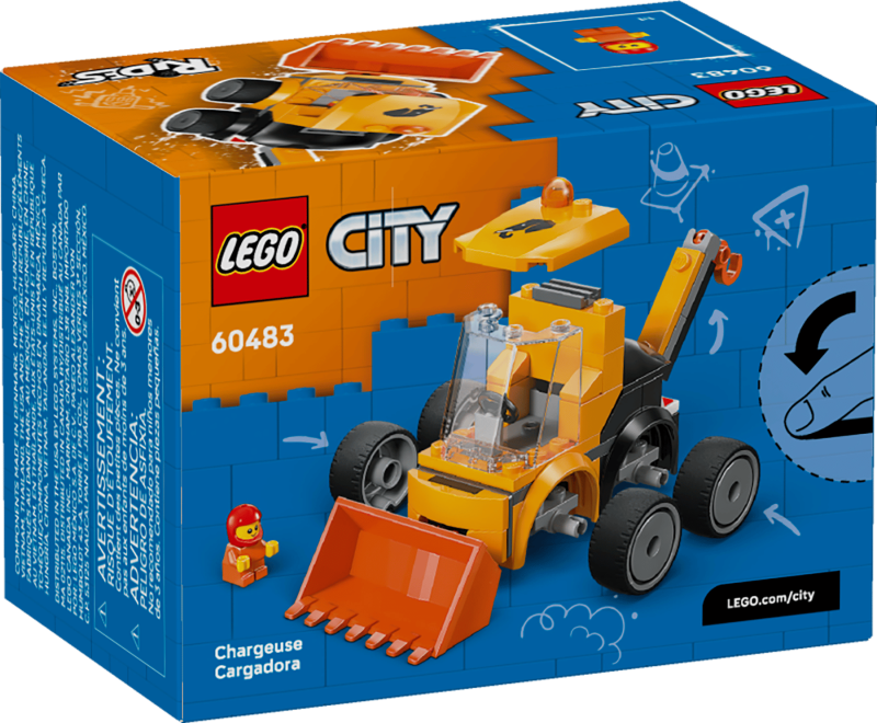 LEGO Rides Construction Loader 60483 available at Blossom