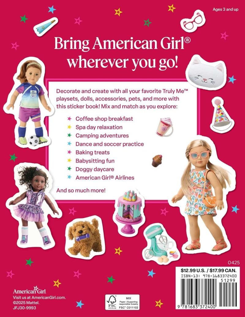 American Girl: Create Your World Sticker Book by American Girl from Simon & Schuster