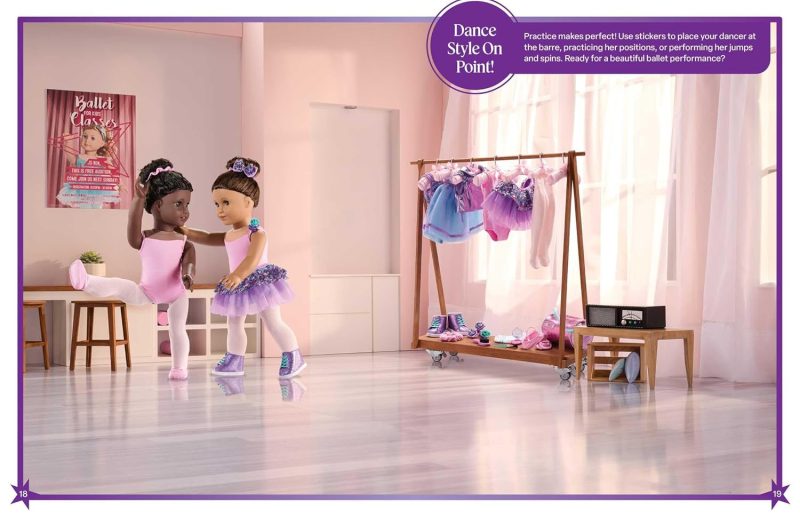 Simon & Schuster American Girl: Create Your World Sticker Book by American Girl Children's Books