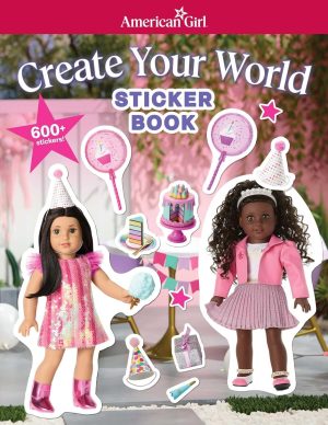 Simon & Schuster American Girl: Create Your World Sticker Book by American Girl