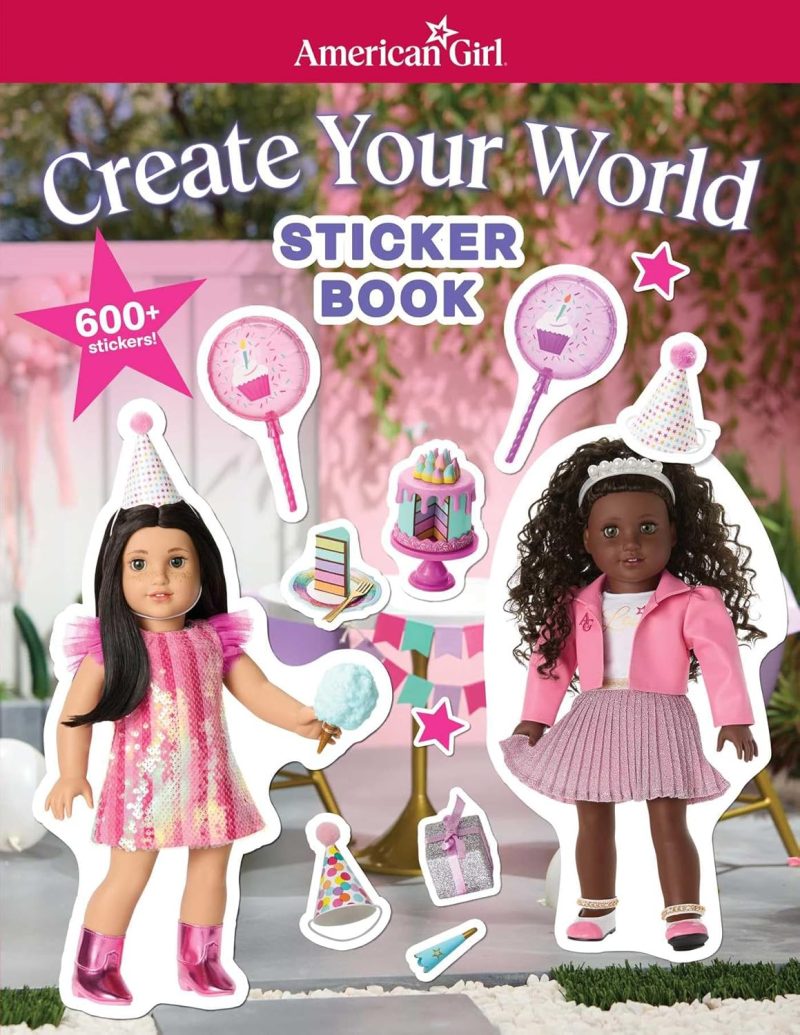 Simon & Schuster American Girl: Create Your World Sticker Book by American Girl