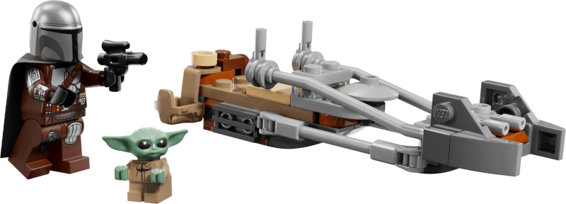 Star Wars The Mandalorian & Grogu's Speeder Bike 75436 from LEGO