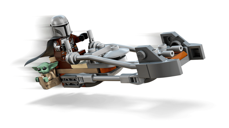 Star Wars The Mandalorian & Grogu's Speeder Bike 75436 made by LEGO