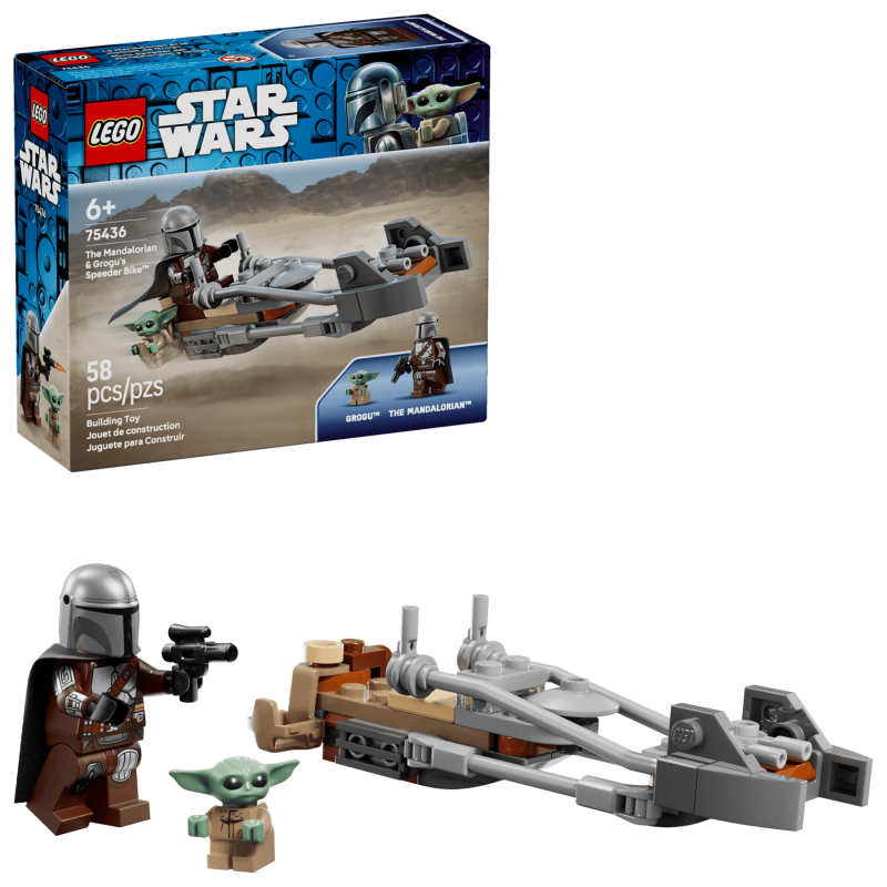 LEGO Star Wars The Mandalorian & Grogu's Speeder Bike 75436