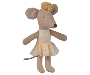 Maileg Ballerina Mouse Little Sister Off White Maileg Ballerina Mouse Little Sister Off White