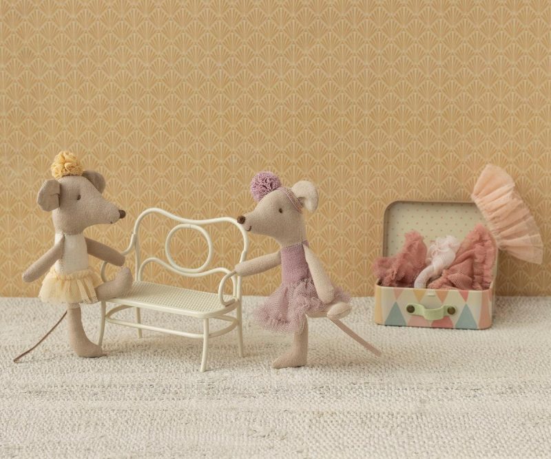 Ballerina Mouse Little Sister Off White from Maileg