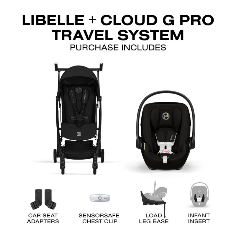 Libelle Stroller + Cloud G Pro Travel System