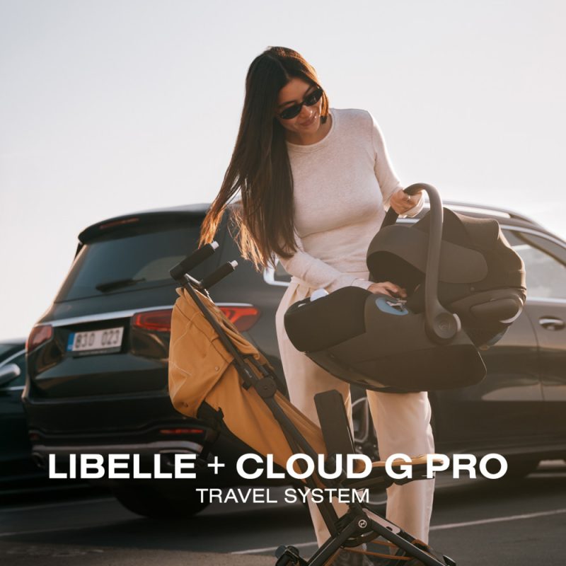 Libelle Stroller + Cloud G Pro Travel System available at Blossom