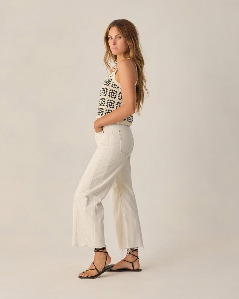 Crochet Tank in Abstract from Rylee & Cru