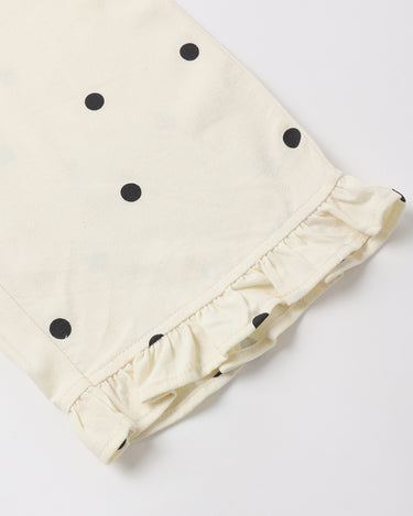 Wide Leg Pant in Polka Dot from Rylee & Cru