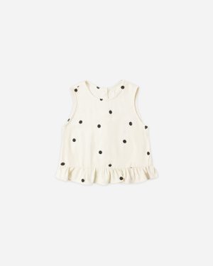 Rylee & Cru Oceanside Top in Polka Dot