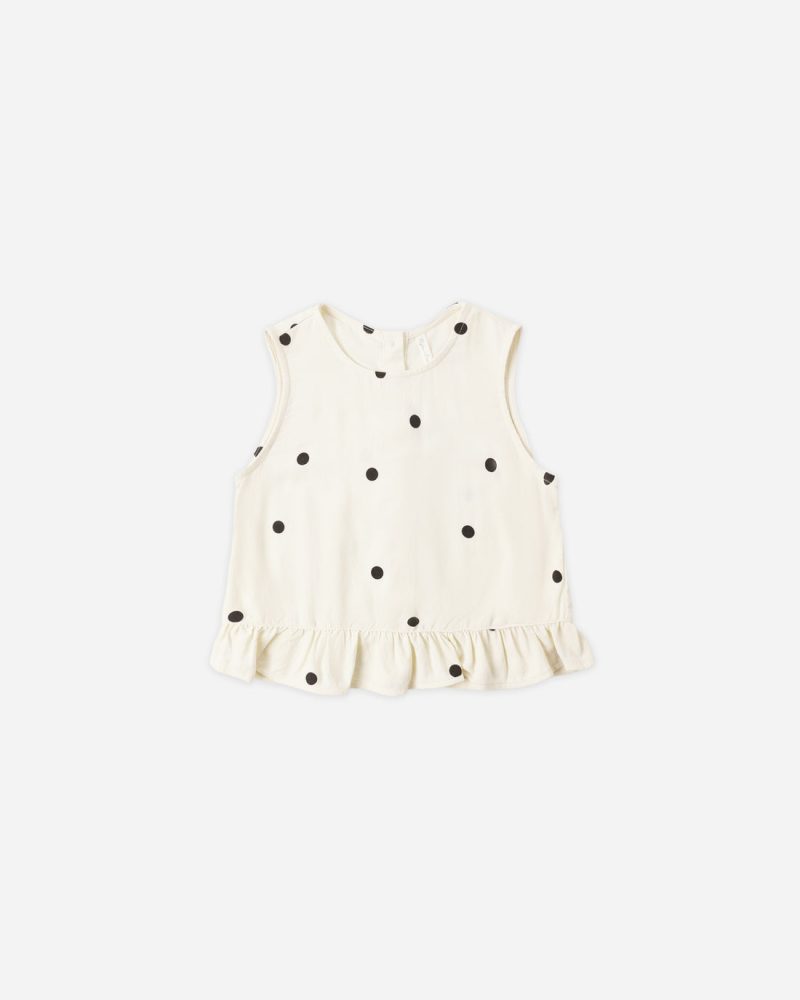 Rylee & Cru Oceanside Top in Polka Dot
