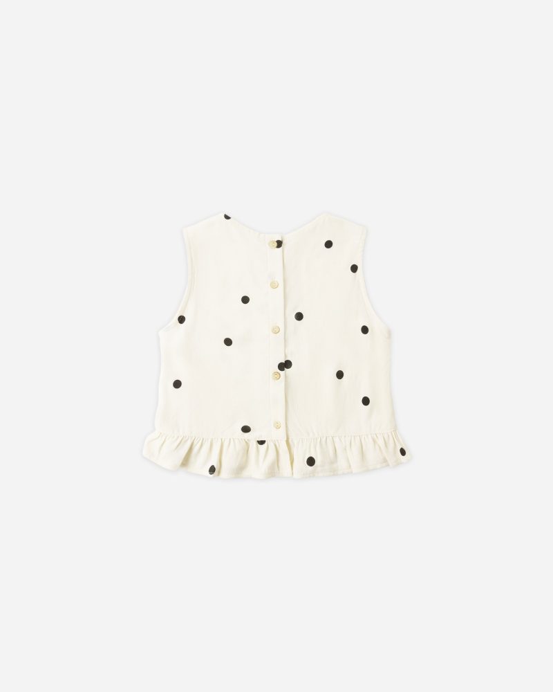 Oceanside Top in Polka Dot from Rylee & Cru