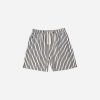 Rylee & Cru Perry Short in Wavy Stripe