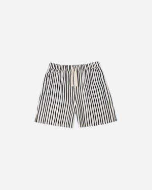 Rylee & Cru Perry Short in Wavy Stripe