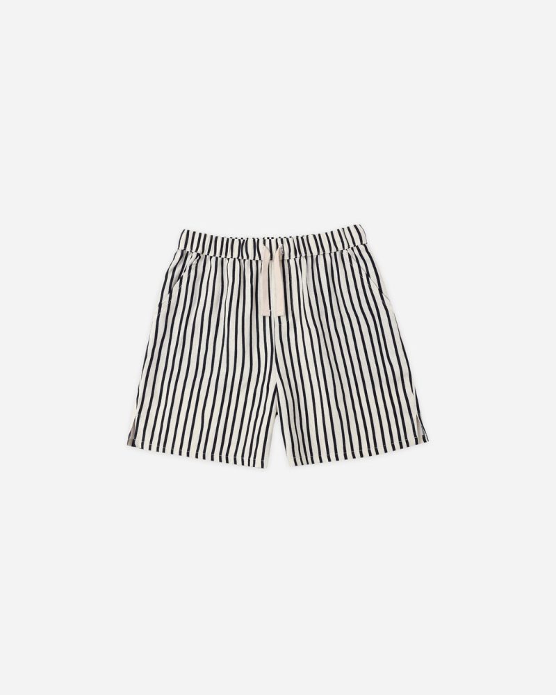 Rylee & Cru Perry Short in Wavy Stripe