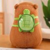Capybara 9" Kawaii Plush with Turtle Backpack from Showcase