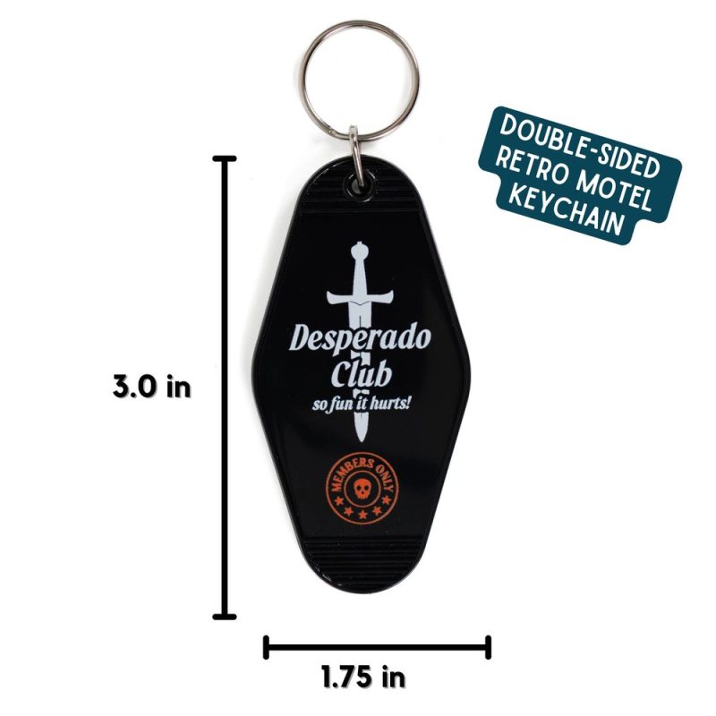 Desperado Club Motel Keychain Dungeon Crawler Carl from Kingdom of Threads