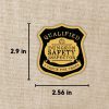 Dungeon Safety Inspector Sticker from Kingdom of Threads
