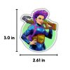 Katia Dungeon Crawler Carl Sticker from Kingdom of Threads