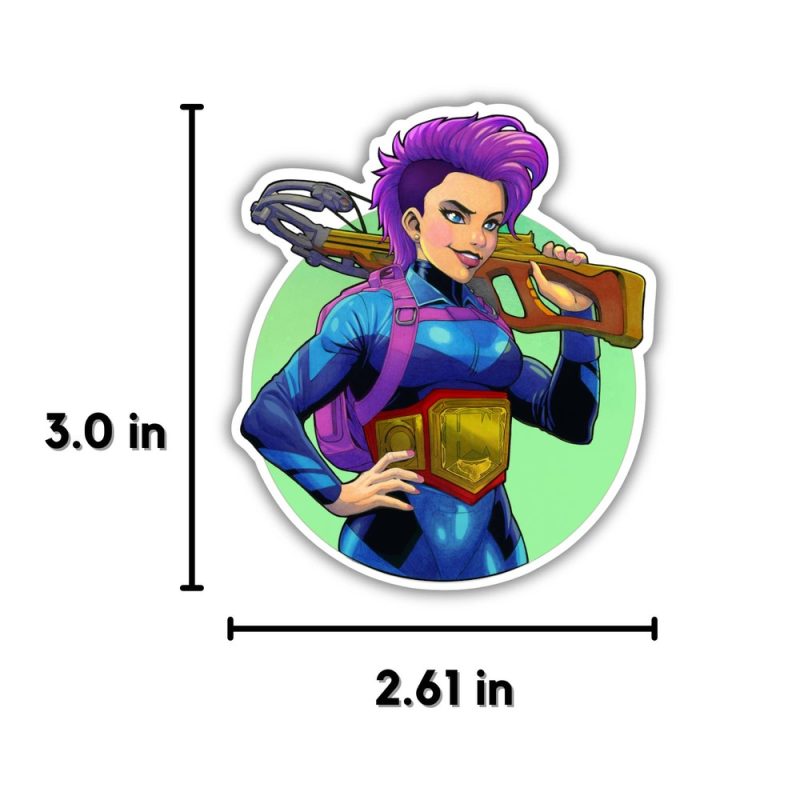 Katia Dungeon Crawler Carl Sticker from Kingdom of Threads