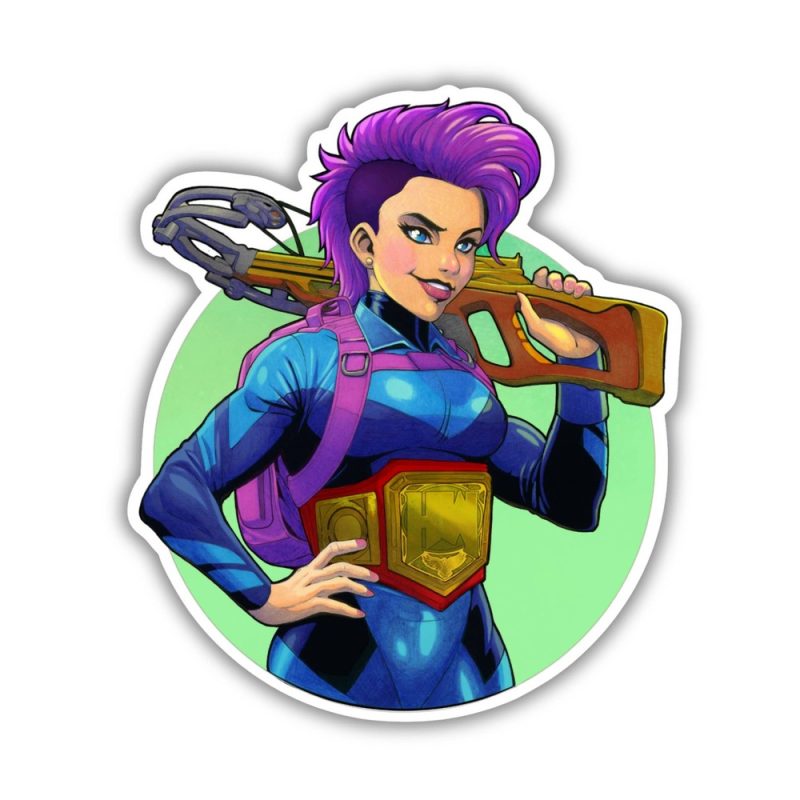 Kingdom of Threads Katia Dungeon Crawler Carl Sticker