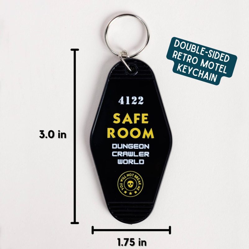 Safe Room Keychain Dungeon Crawler Carl from Kingdom of Threads Safe Room Keychain Dungeon Crawler Carl from Kingdom of Threads