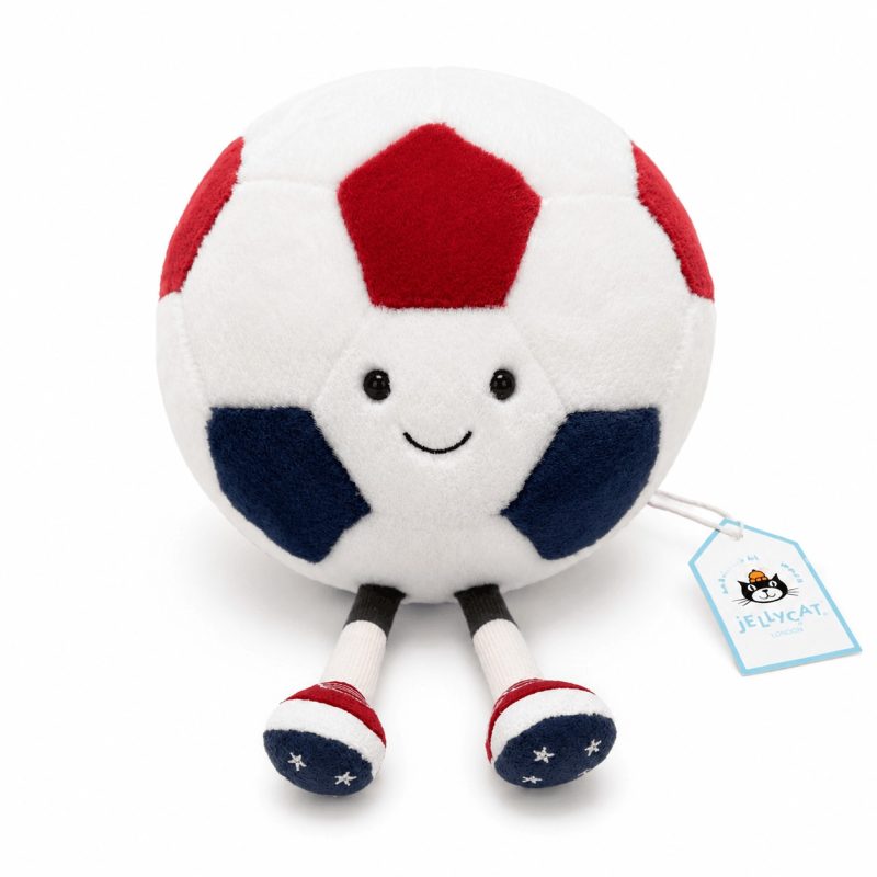 Jellycat Amuseables USA Soccer Ball