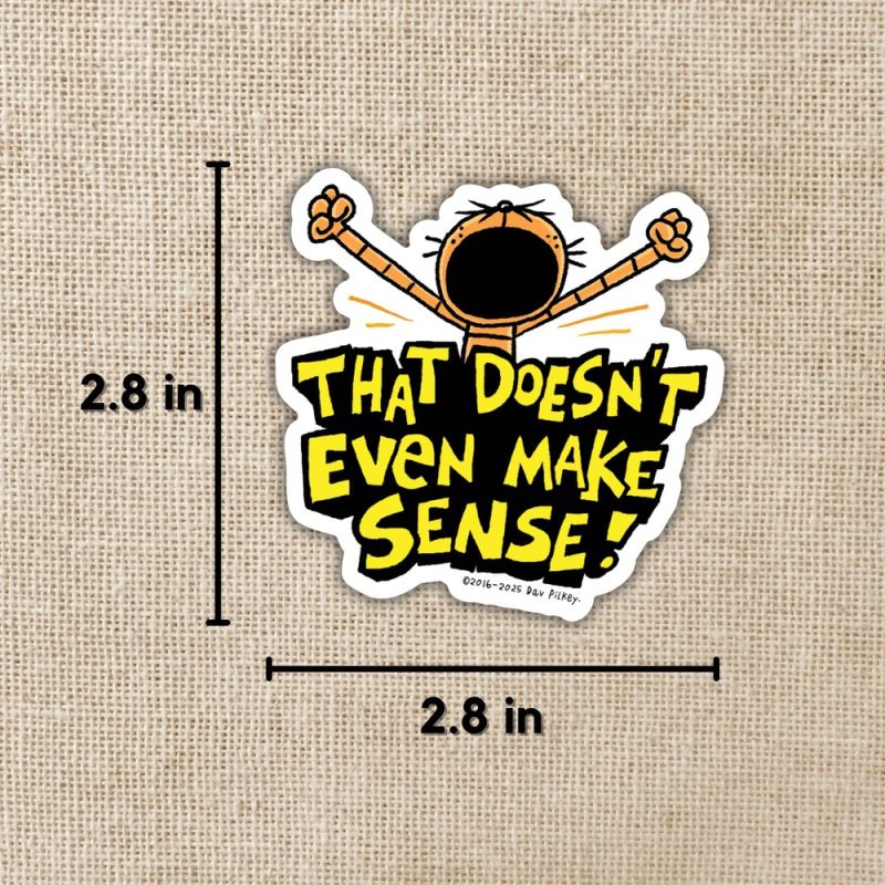 That Doesn't Even Make Sense Sticker Dog Man from Kingdom of Threads That Doesn't Even Make Sense Sticker Dog Man from Kingdom of Threads