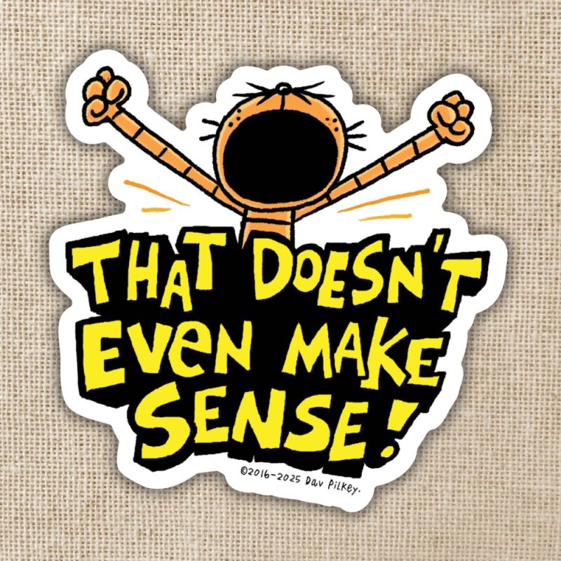 Kingdom of Threads That Doesn't Even Make Sense Sticker Dog Man Kingdom of Threads That Doesn't Even Make Sense Sticker Dog Man