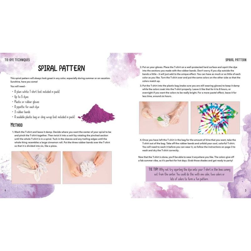 Tie-Dye Kit by IglooBooks made by Simon & Schuster