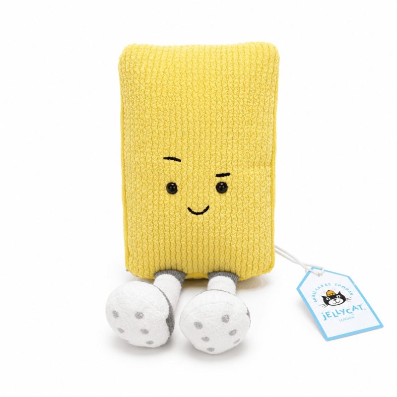 Jellycat Amuseables Sports Warni Yellow Card