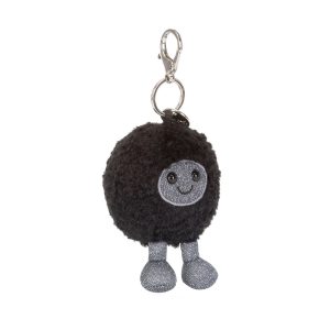 Jellycat Amuseables Black Hole Bag Charm Jellycat Amuseables Black Hole Bag Charm
