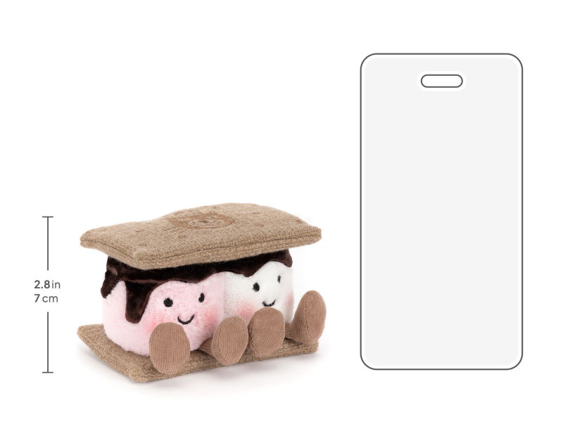 Jellycat Amuseables S'mores part of our collection Jellycat Amuseables S'mores part of our collection
