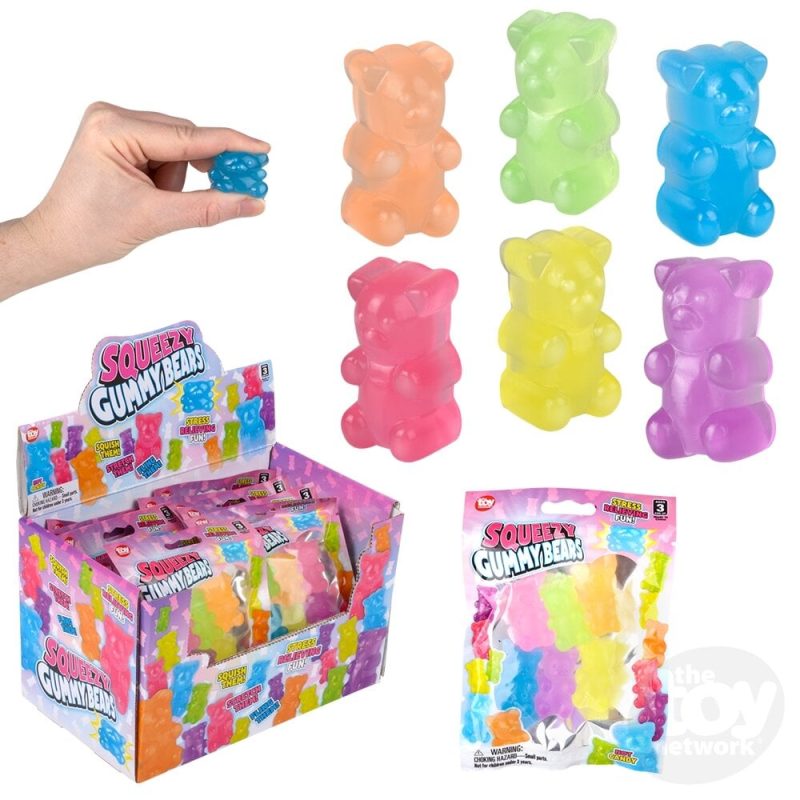 Toy Network Squeezy Yummy Bear Bag of 6 Toy Network Squeezy Yummy Bear Bag of 6
