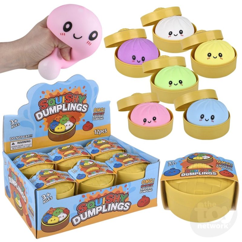 Toy Network Squish and Stretch Surprise Dumpling 3.25 Inch Toy Network Squish and Stretch Surprise Dumpling 3.25 Inch