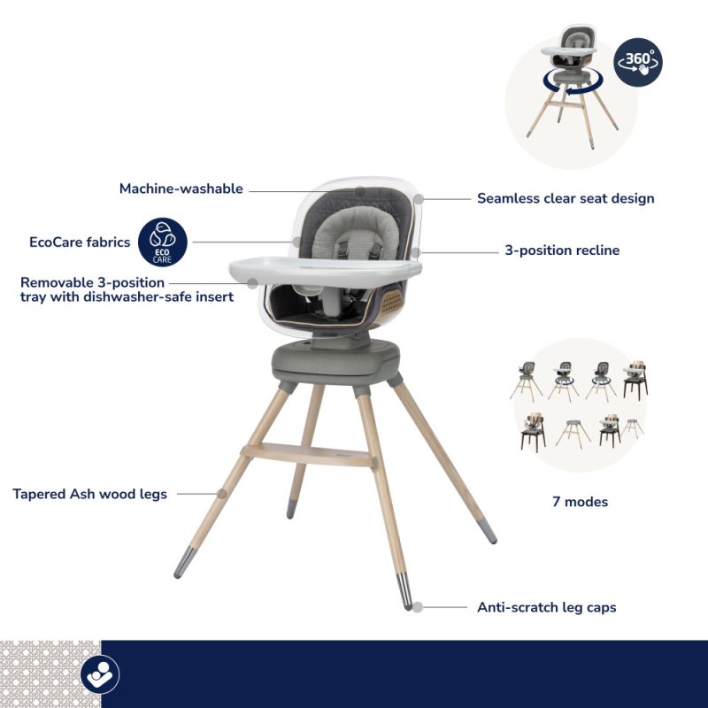 Kiskadee 360 Rotating Highchair