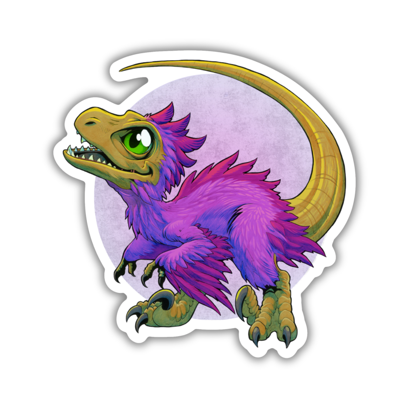 Kingdom of Threads Baby Mongo Dungeon Crawler Carl Sticker
