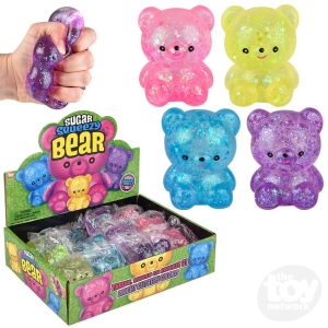 Toy Network Squeezy Sugar Bears 3 Inches Assorted Colors Toy Network Squeezy Sugar Bears 3 Inches Assorted Colors