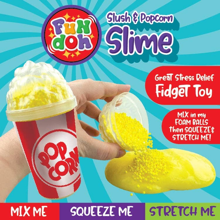 Fun Doh Slush and Popcorn Slime Assortment from Novelty Brands Fun Doh Slush and Popcorn Slime Assortment from Novelty Brands