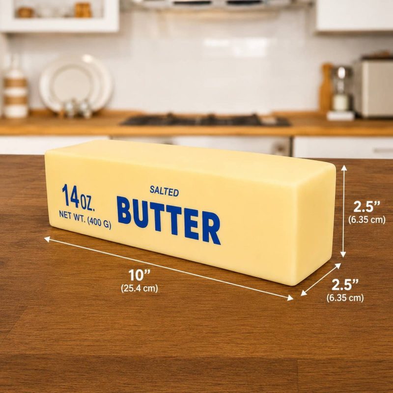 Showcase Taba Squishy Giant Salted Butter Stick 10 Inch Toys Showcase Taba Squishy Giant Salted Butter Stick 10 Inch Toys
