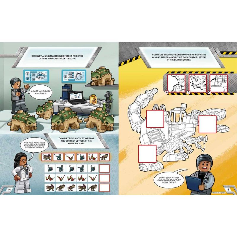 lego-jurassic-world-dino-lab-secrets-by-ameet-publishing-4 LEGO Jurassic World: Dino Lab Secrets