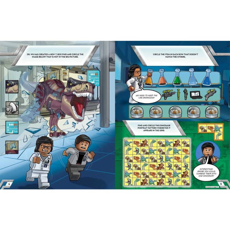 lego-jurassic-world-dino-lab-secrets-by-ameet-publishing LEGO Jurassic World: Dino Lab Secrets