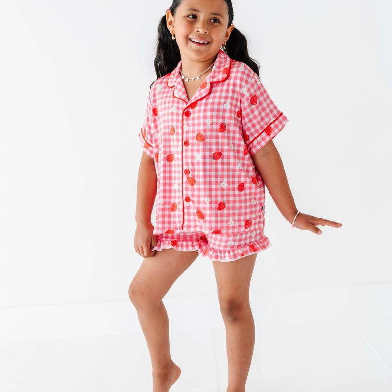 Kiki + Lulu Strawberries & Dream Short Set Pajamas Kiki + Lulu Strawberries & Dream Short Set Pajamas