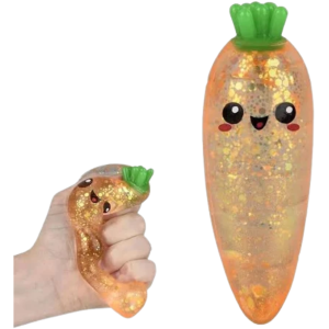Toy Network Squeezy Sugar Carrot 5 Inches Toy Network Squeezy Sugar Carrot 5 Inches